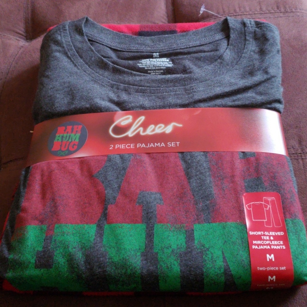 Brand New Cheer 2 piece Pajamas Set